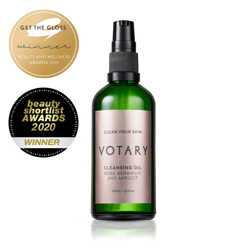 Cleansing Oil, Rose Geranium & Apricot  - 100ml