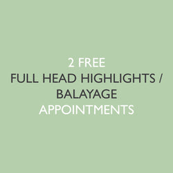 6x Full Head Highlights / Balayage Application