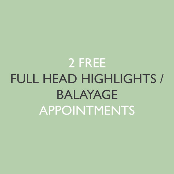 6x Full Head Highlights / Balayage Application