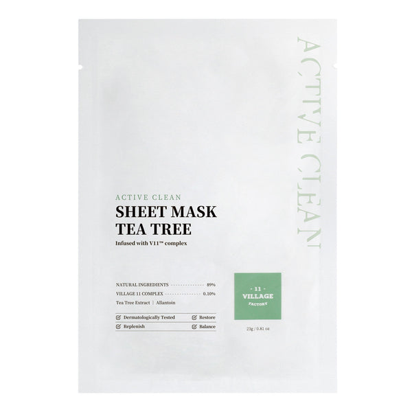 ACTIVE CLEAN SHEET MASK TEA TREE